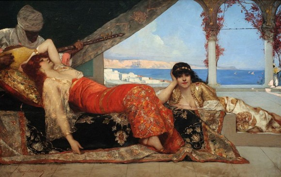 La Favorite de l'émire (vers 1879)