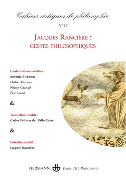 LEC_Jacques Rancière. Gestes philosophiques