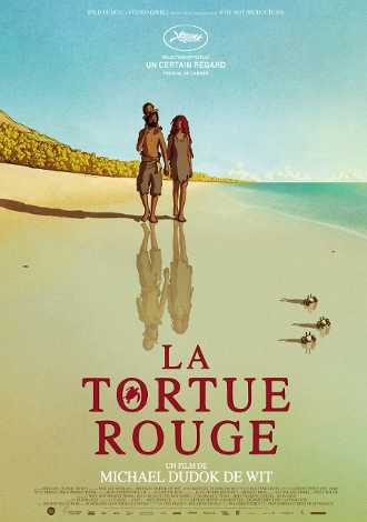 La tortue rouge_Affiche