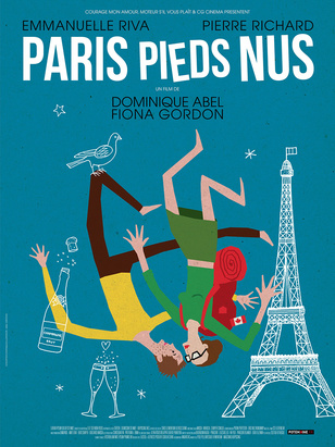 Paris pieds nus_Affiche