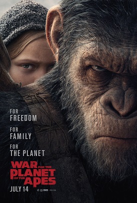 War of the Planet of the Apes_Affiche
